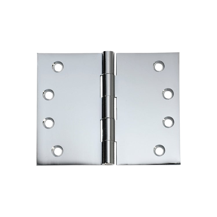 Polished Chrome Butt Hinge Fixed Pin