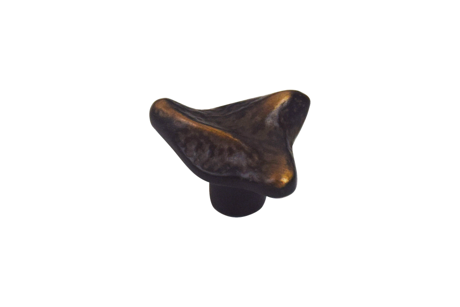 Leaf Bronze Knob