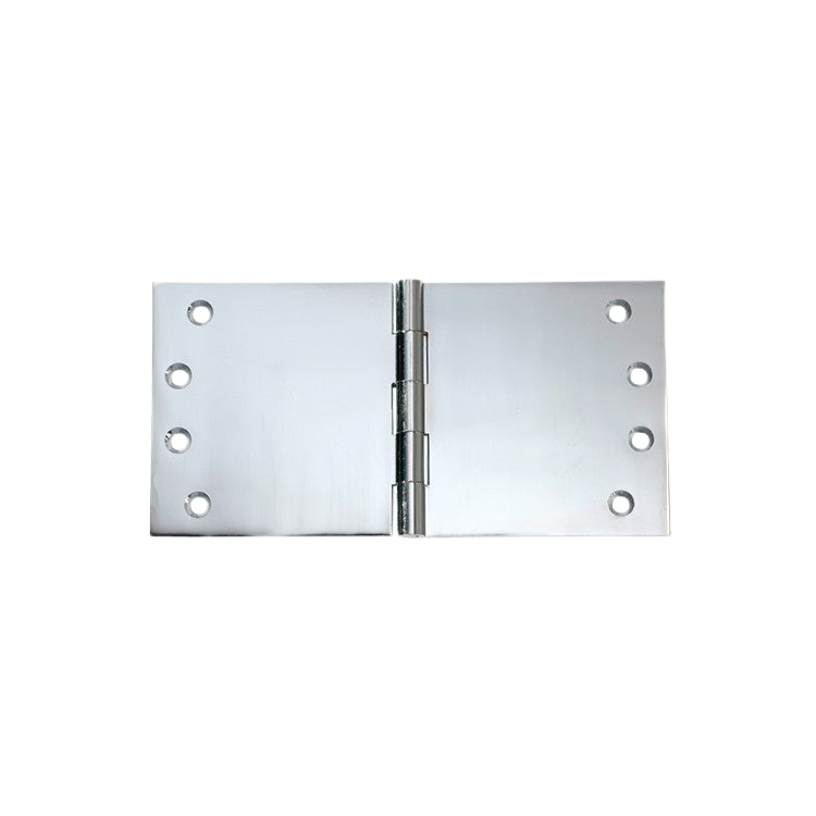 Polished Chrome Butt Hinge Fixed Pin