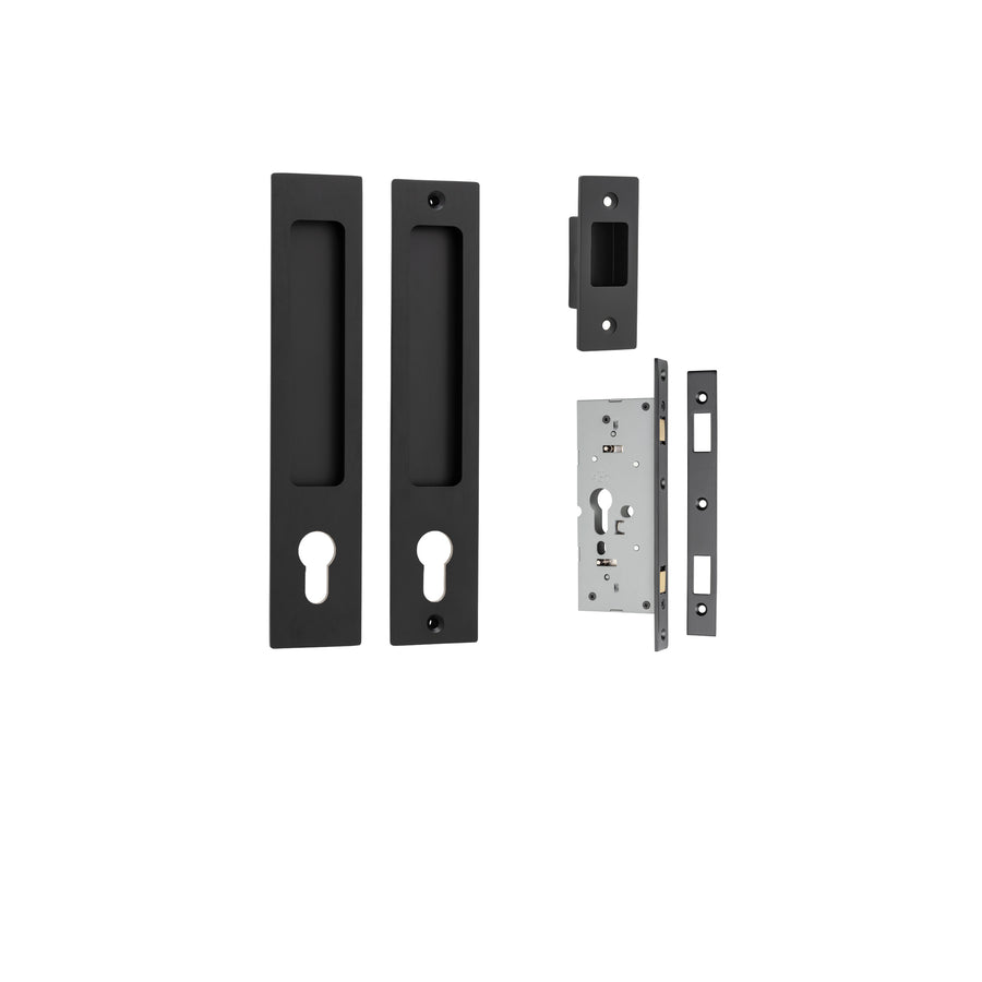 Rectangular Sliding Door Entrance Kit Key Lockable