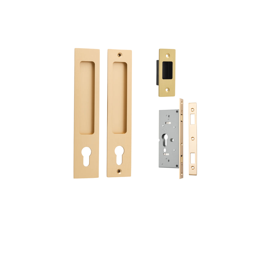 Rectangular Sliding Door Entrance Kit Key Lockable