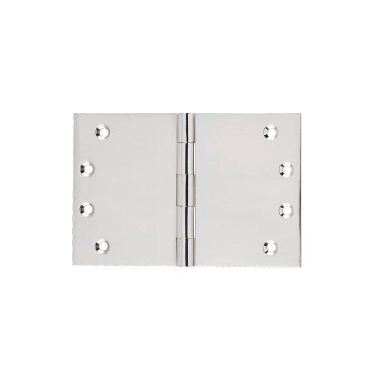 Polished Nickel Butt Hinge Fixed Pin